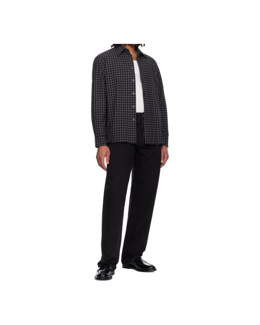 sunflower Blue Studio Plaid Shirt for men