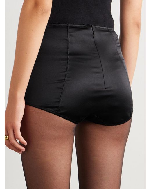 Dolce & Gabbana Black Zippered Underwear