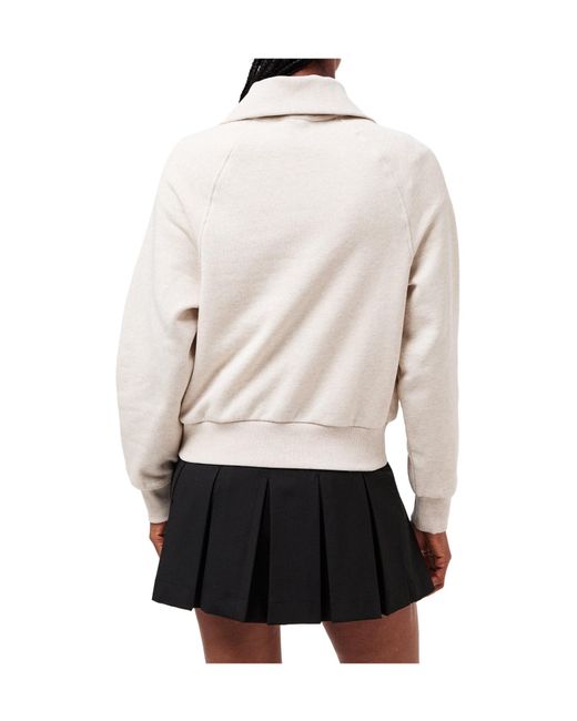 Tommy Hilfiger White Halfzip Sweatshirt