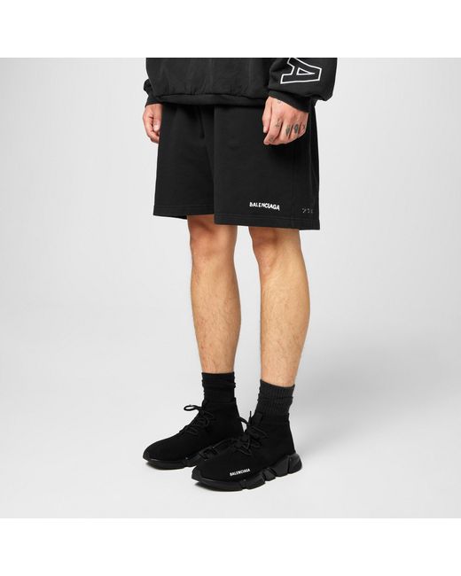 Balenciaga Black Fashionable Sports Shoes for men