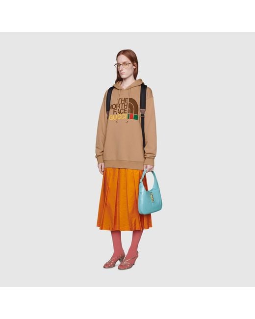 Gucci Natural X The North Face Logo Sweatshirt