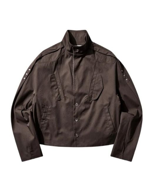 Kiko Kostadinov Brown Egreta Jacket for men