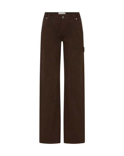 St. Agni Brown Belt Loop Jeans