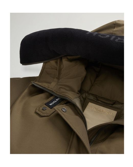 Woolrich Green Arctic Parka