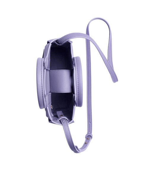 Bottega Veneta Purple Small Cassette Tote Bag