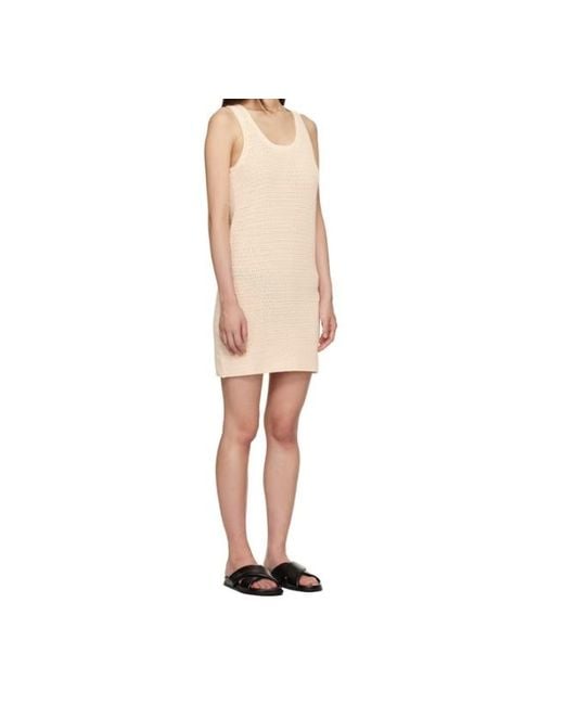 Anine Bing Natural Camisole Dress