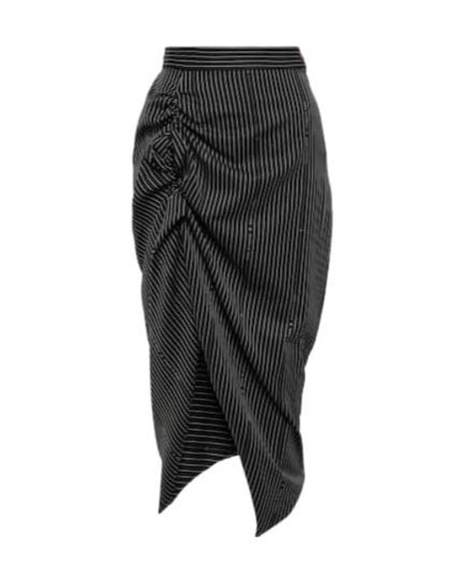 Vivienne Westwood Black Pinstripe Skirt