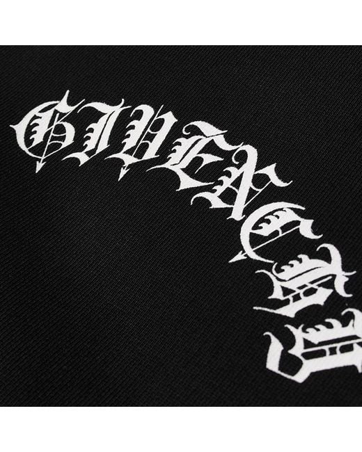 Givenchy Black Metallic Detailed Oversized Sweatshirt for men