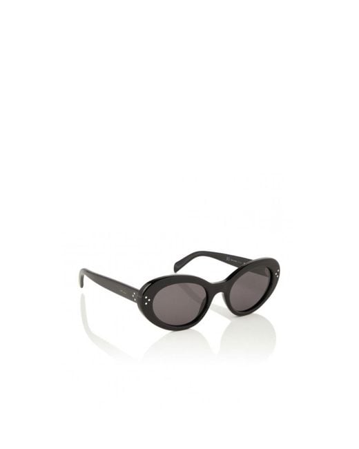 Céline Multicolor Logo Cat-Eye Frame Sunglasses