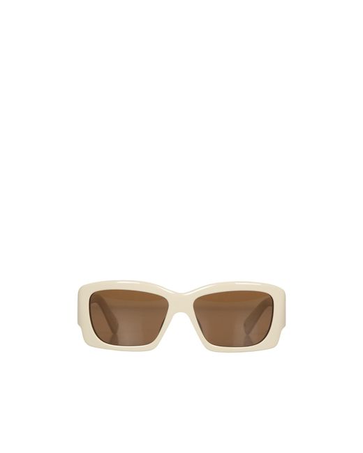 Jacquemus Multicolor Wide Rectangular Sunglasses