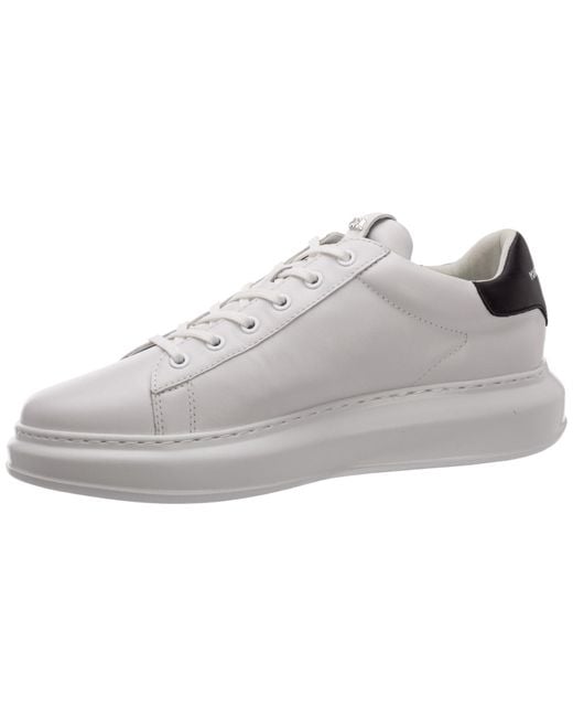 Karl Lagerfeld Gray Logo Print Casual Sneakers for men