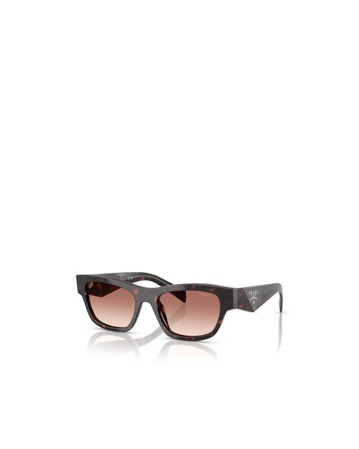 Prada Multicolor Eyewear Butterfly Frame Sunglasses