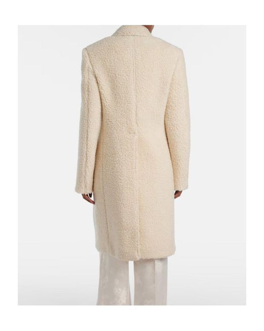 Gabriela Hearst Natural Long-Sleeved Coat