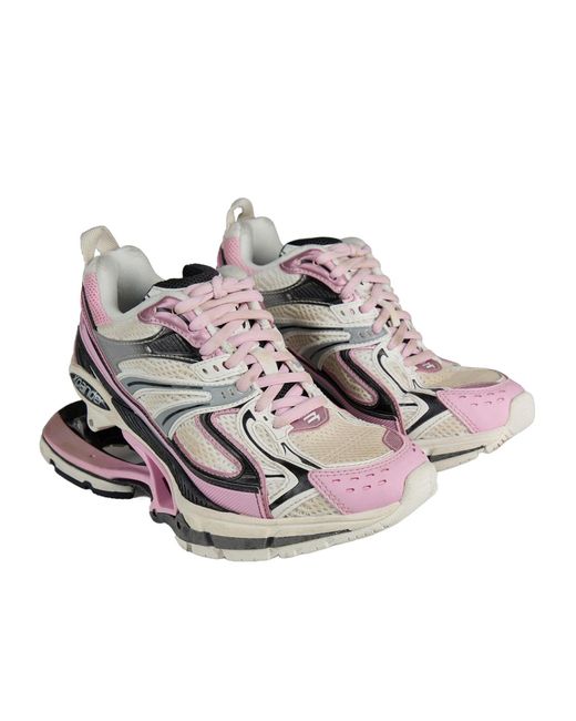 Balenciaga Multicolor Color-Block Trainers