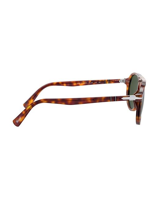 Persol Green Aviator Frame Sunglasses for men