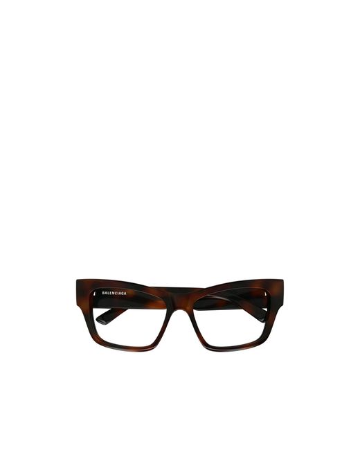 Balenciaga White Eyewear Rectangle Frame Glasses