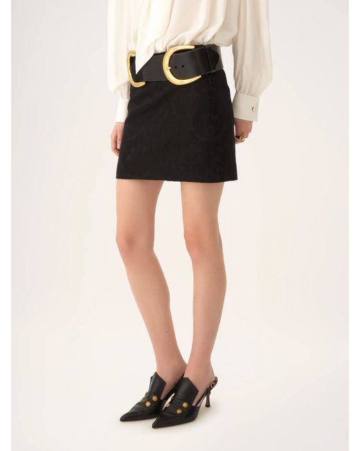 Chloé Black Chloé Straight Mini Skirt