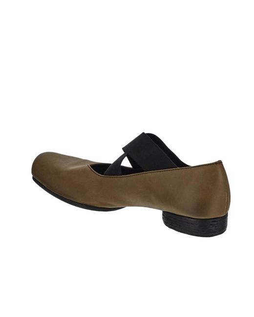 Uma Wang Brown Flat Shoes