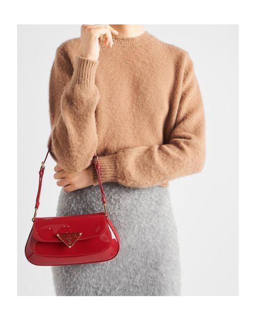 Prada Brown Long Sleeved Crewneck Jumper