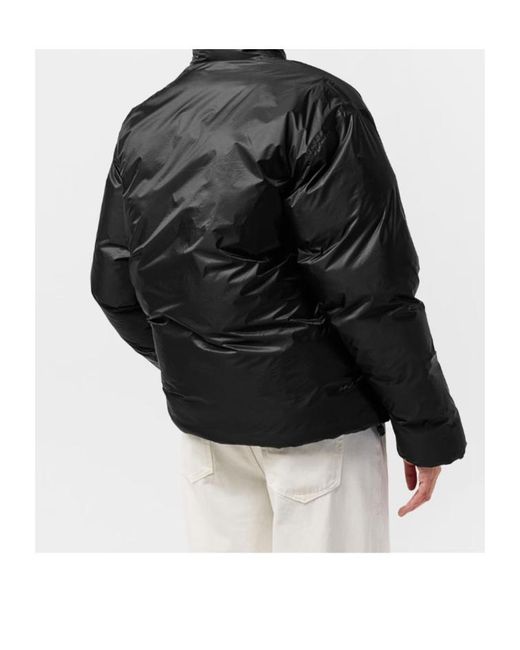 Rains Black Long-Sleeved Casual Jacket