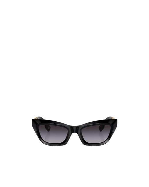 Burberry Black Eyewear Cat-Eye Sunglasses