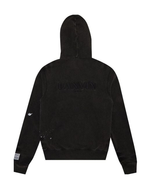 GALLERY DEPT. Black X Lanvin Paris Logo Casual Jacket for men