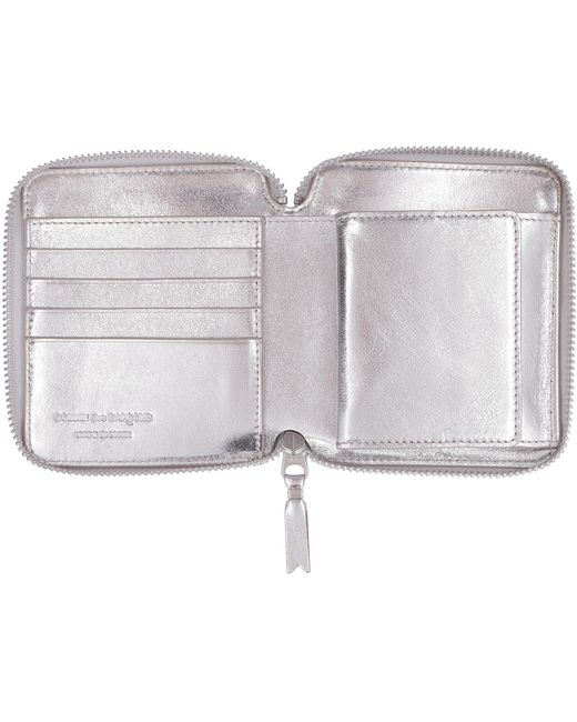 Comme des Garçons Gray Comme Des Garçons Wallet Classic Zip-Around Wallet