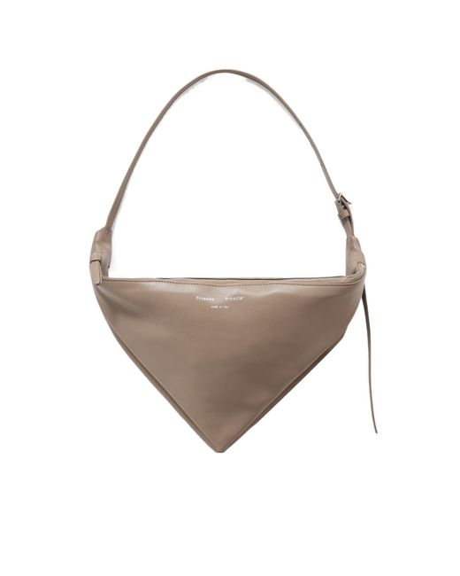 Proenza Schouler White Tetra Leather Shoulder Bag