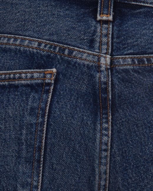 Agolde Blue Low-Rise Jeans