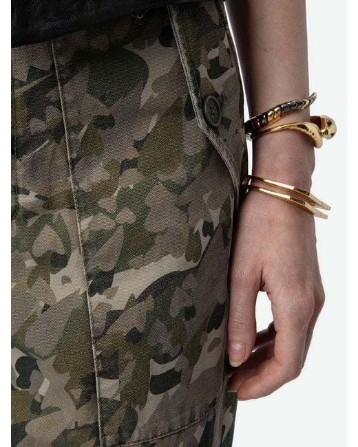 Zadig & Voltaire Gray Pilote Pants
