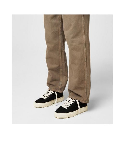 Represent Black New Alpha Low Trainers for men