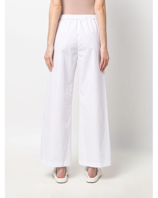 Aspesi White Trousers