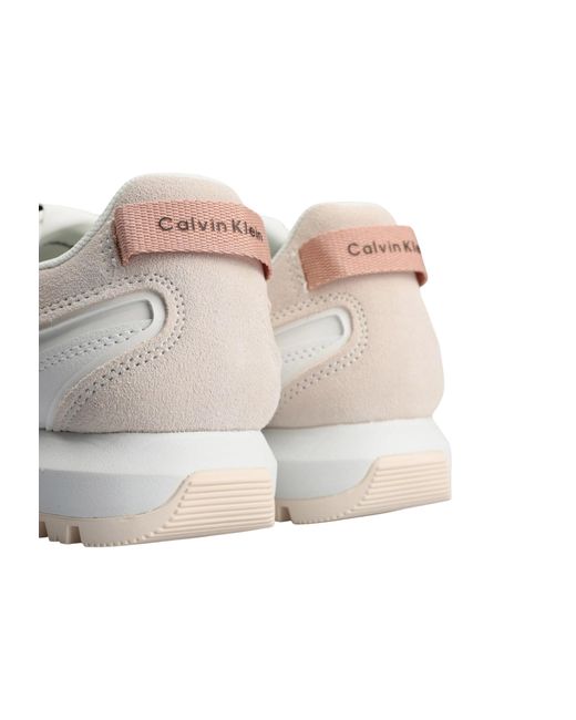 Calvin Klein Natural Lace-Up Casual Shoes