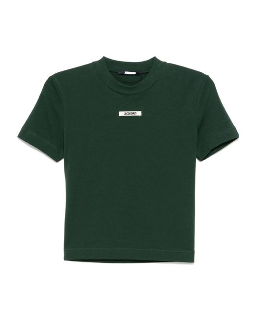 Jacquemus Green Crew Neck T-Shirt