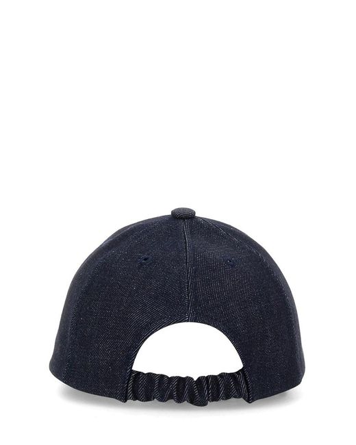 A.P.C. Blue X Asics Charlie Baseball Cap for men