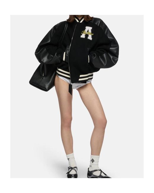 The Attico Black Long Sleeve Casual Jacket