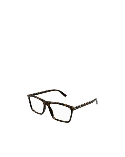 Gucci White Eyewear Rectangular Glasses And Frames for men