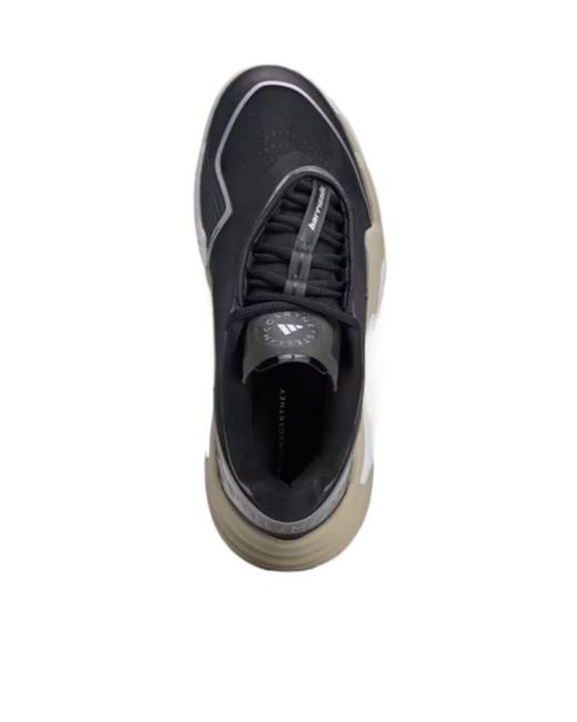 Adidas By Stella McCartney Black Barricade Lace-Up Sneakers