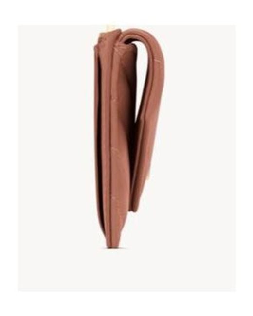 Saint Laurent Pink Cassandre Fragments Flap Card Case