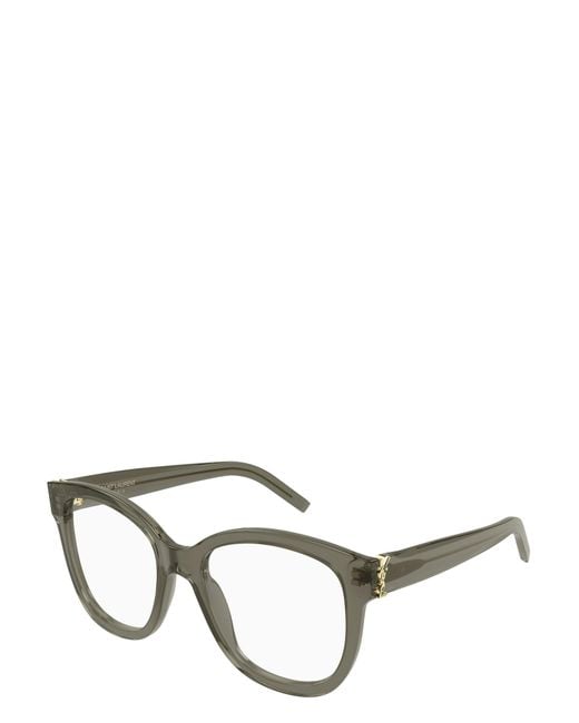 Saint Laurent Multicolor Eyewear Square Frame Glasses