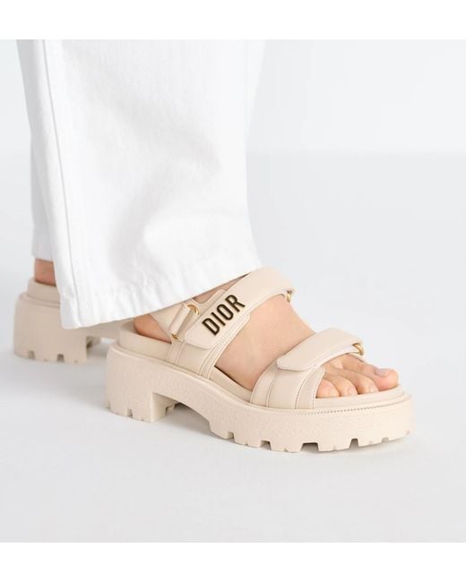 Dior Natural Act Platform Sandal