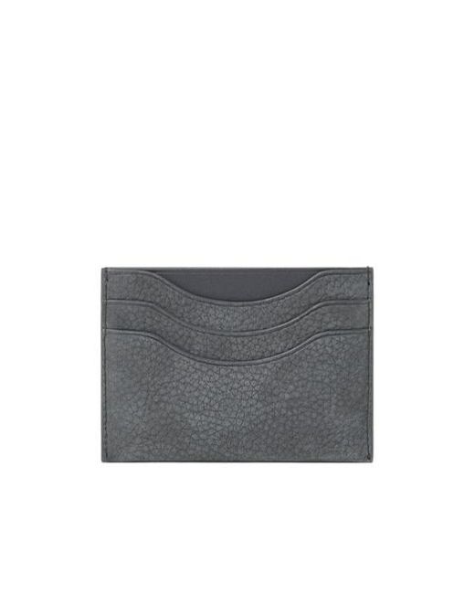Loro Piana Gray Extra Card Holder for men