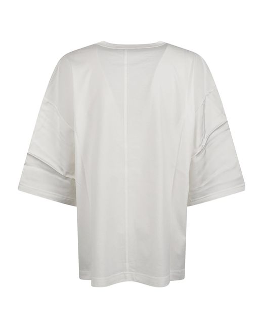Fabiana Filippi White Cotton T-Shirt