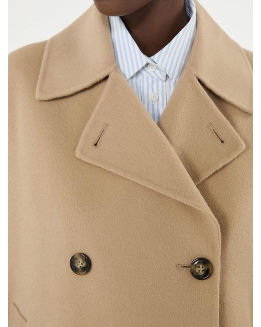 Weekend by Maxmara Natural Wkdfantino Double-Breasted Coat