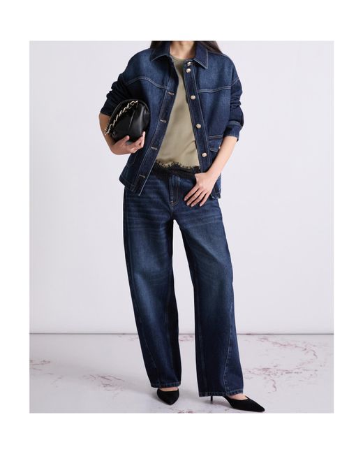 Marella Blue Denim Shacket
