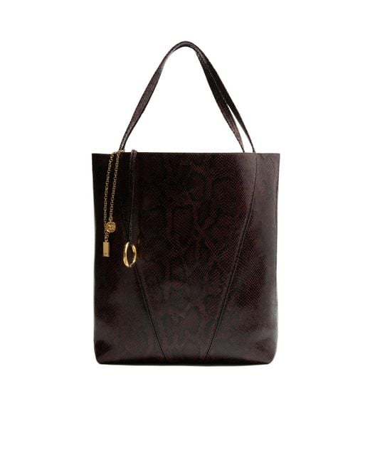 Chloé Black Chloé Spin Large Tote Bag