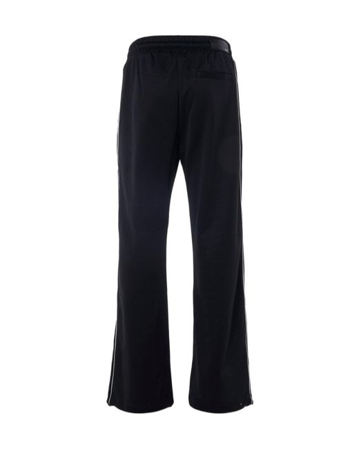 Amiri Blue Contrast-Trim Drawstring Track Pants for men
