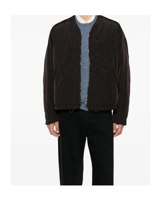 RANRA Black Long-Sleeve Casual Jacket for men