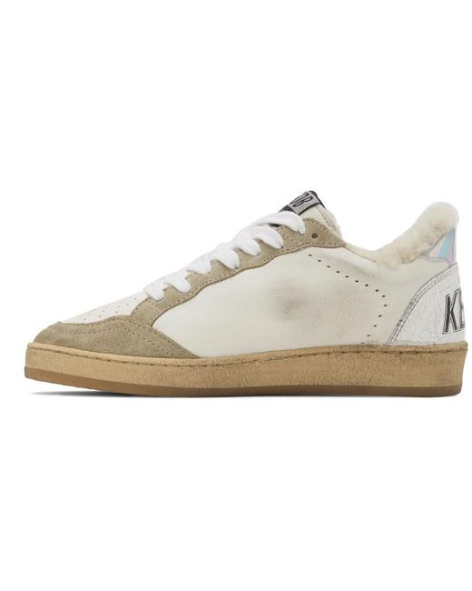 Golden Goose Deluxe Brand White Star-Patch Low-Top Sneakers