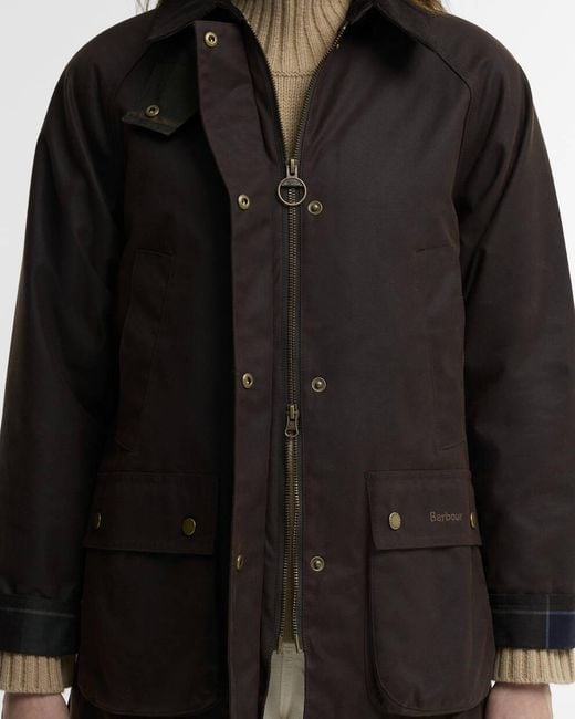 Barbour Black Acorn Wax Jacket